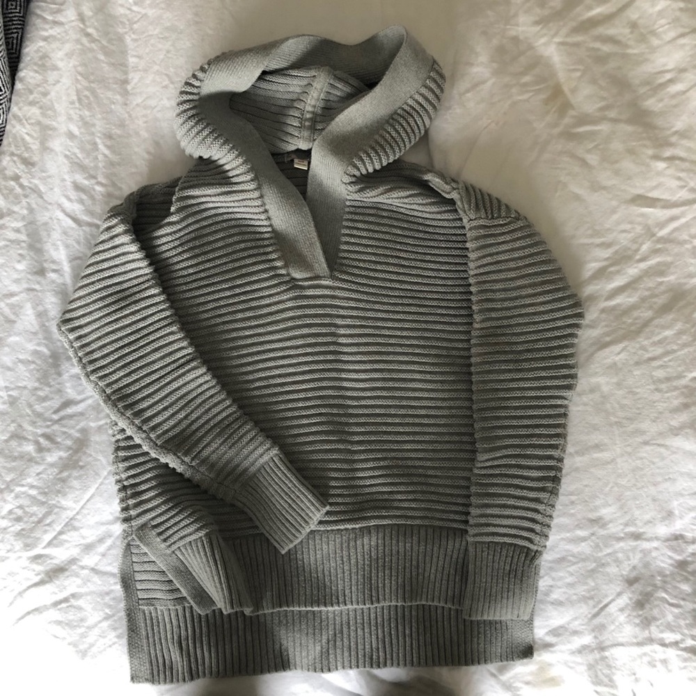 Cozy hooded sweater